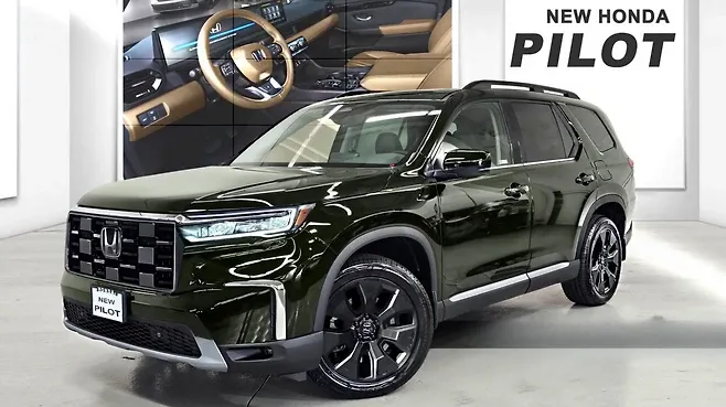 혼다 파일럿 2027년형 페이스리프트 포착, 하이브리드 시스템 도입 가능성 주목