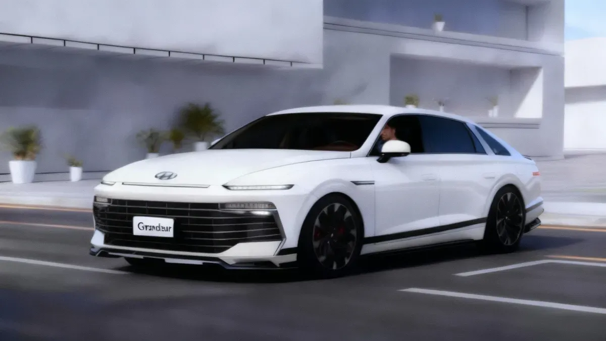현대 그랜저, 27년 전통 깬 파격 디자인 유출…아이오닉 6 늘려놨다