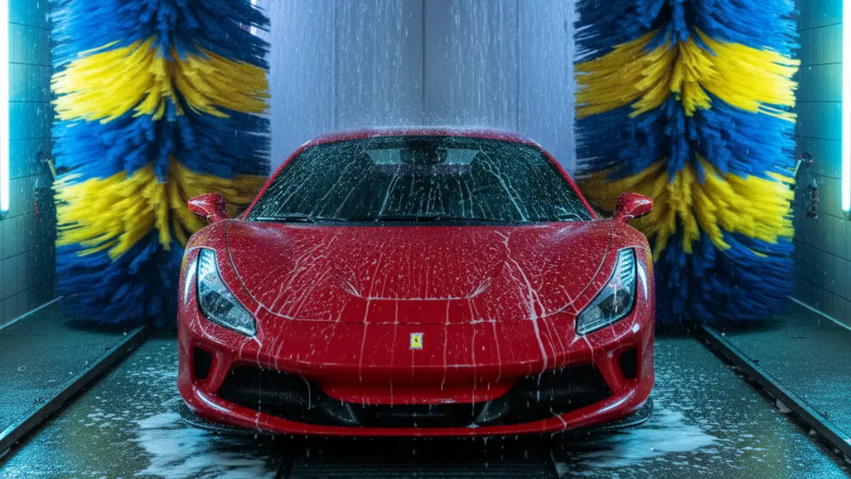 자동세차만 하는데... 세차장에서 돌아온 차의 충격적인 비밀