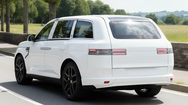 제네시스 GV90 첫 스파이샷 포착, 필러리스 코치 도어로 럭셔리 시장 도전장